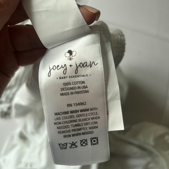 Stripes & Lamb Print Bassinet Sheets - Picture 4 of 5